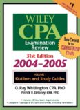 Wiley CPA Examination Review, Outlines and Study Guides (Wiley Cpa Examination Review Vol 1: Outlines and Study Guides) (Volume 1)