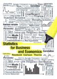 Statistics for Business and Economics 8th Ed by Newbold