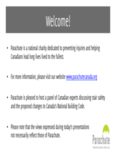 National Building Code of Canada