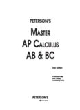 Master the AP Calculus AB & BC (Peterson's Ap Calculus Ab & Bc)