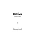 Botchan (Master Darling) / Natsume, Soseki, 1867-1916