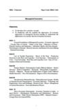 MBA Managerial Economics 1st Year