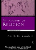 PHILOSOPHY OF RELIGION