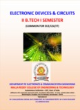 Electronic Devices and Circuits