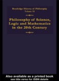 Routledge History of Philosophy, Volume 9 - Philosophy of Science 