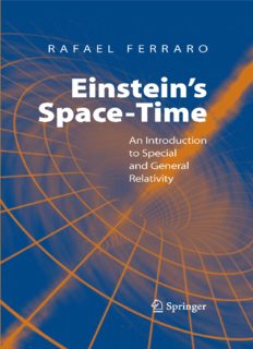 Einstein's space-time: an introduction to special and general relativity