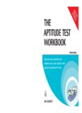 Aptitude Test Workbook: Discover Your Potential and Improve Your Career Options with Practice Psychometric Tests (Testing Series)