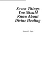7 Things You Should Know About Divine Healing (Kenneth E. Hagin)