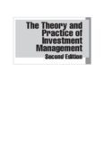 The Theory and Practice of Investment Management: Asset Allocation, Valuation, Portfolio