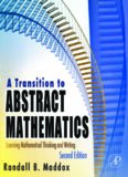 A transition to abstract mathematics: mathematical thinking and writing