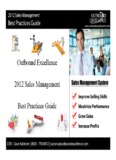 Sales Management Best Practices - outboundexcellence
