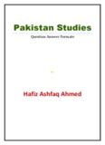 Pakistan Studies