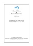 corporate finance