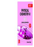 Chemistry Module II Physical Chemistry II for IIT JEE main and advanced Ranveer Singh McGraw Hill
