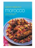 Authentic Recipes from Morocco