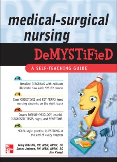 Medical-surgical Nursing Demystified