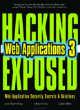 Hacking Exposed™ Web Applications