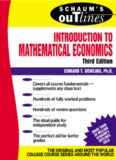 Schaum's Outline Theory and Problems of Introduction to Mathematical Economics