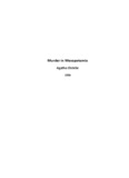 Murder in Mesopotamia By Agatha Christie