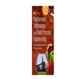 Postharvest Technology and Food Process Engineering