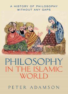 Philosophy in the Islamic World