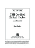 CEH Certified Ethical Hacker All in One Exam Guide