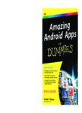 Amazing Android Apps For Dummies (For Dummies (Computer Tech))
