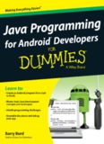 Java Programming for Android Developers For Dummies
