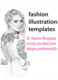 Fashion Figure Templates - Fashion Design course Ebook