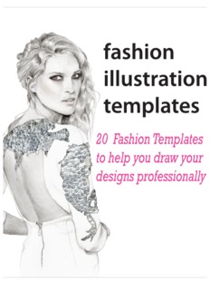 Fashion Figure Templates - Fashion Design course Ebook