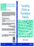 Counselling Children with Psychological Problems