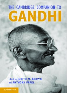 The Cambridge Companion to Gandhi (Cambridge Companions to Religion )  