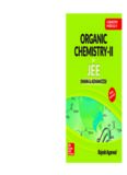 Chemistry Module V Organic Chemistry II for IIT JEE main and advanced Rajesh Agarwal McGraw Hill