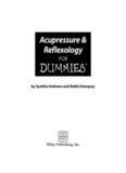 Acupressure & Reflexology DUMmIES
