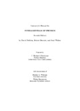 Fundamentals of Physics 7th Edition : Instructor's Manual