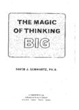 The Magic of Thinking Big