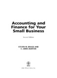 Accounting and Finance for Your Small Business
