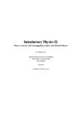 Introductory Physics II