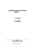Six Glorious Epochs of Indian History - Veer Savarkar