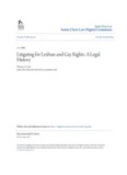 Litigating for Lesbian and Gay Rights