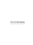 Dale Carnegie - The Art of Public Speaking - SAIGONTRE.com