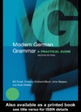Modern GERMAN Grammar - mercaba.org