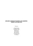 ENGLISH LANGUAGE TEACHING AND LEARNING