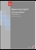Beginning English Conversation