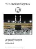 THE GLORIOUS QURAN - Translated Quran