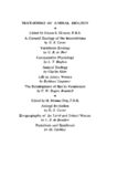 TEXT-BOOKS OF ANIMAL BIOLOGY A General Zoology of the Invertebrates Vertebrate Zoology ...