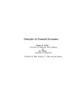 Principles of Financial Economics