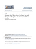 Business, Not Politics: Gays, Lesbians, Bisexuals, Transgender People and the Consumer Sphere