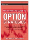 The Complete Guide to Option Strategies: Advanced and Basic Strategies on Stocks, ETFs, Indexes and Stock Index Futures