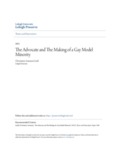 The Advocate and The Making of a Gay Model Minority